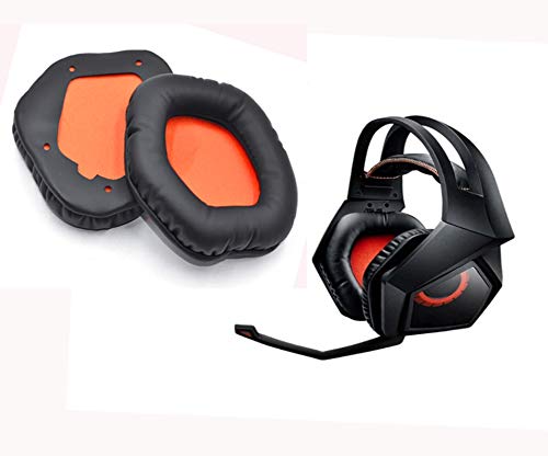 Premium Replacement Ear Pads for ASUS ROG Strix Gaming Headsets - Soft Foam Cushion Ear Cups Compatible with Strix Pro, 7.1, 2.0, DSP & Wireless Models (2-Pack) - Perfect for Long Gaming Sessions & Noise Isolation