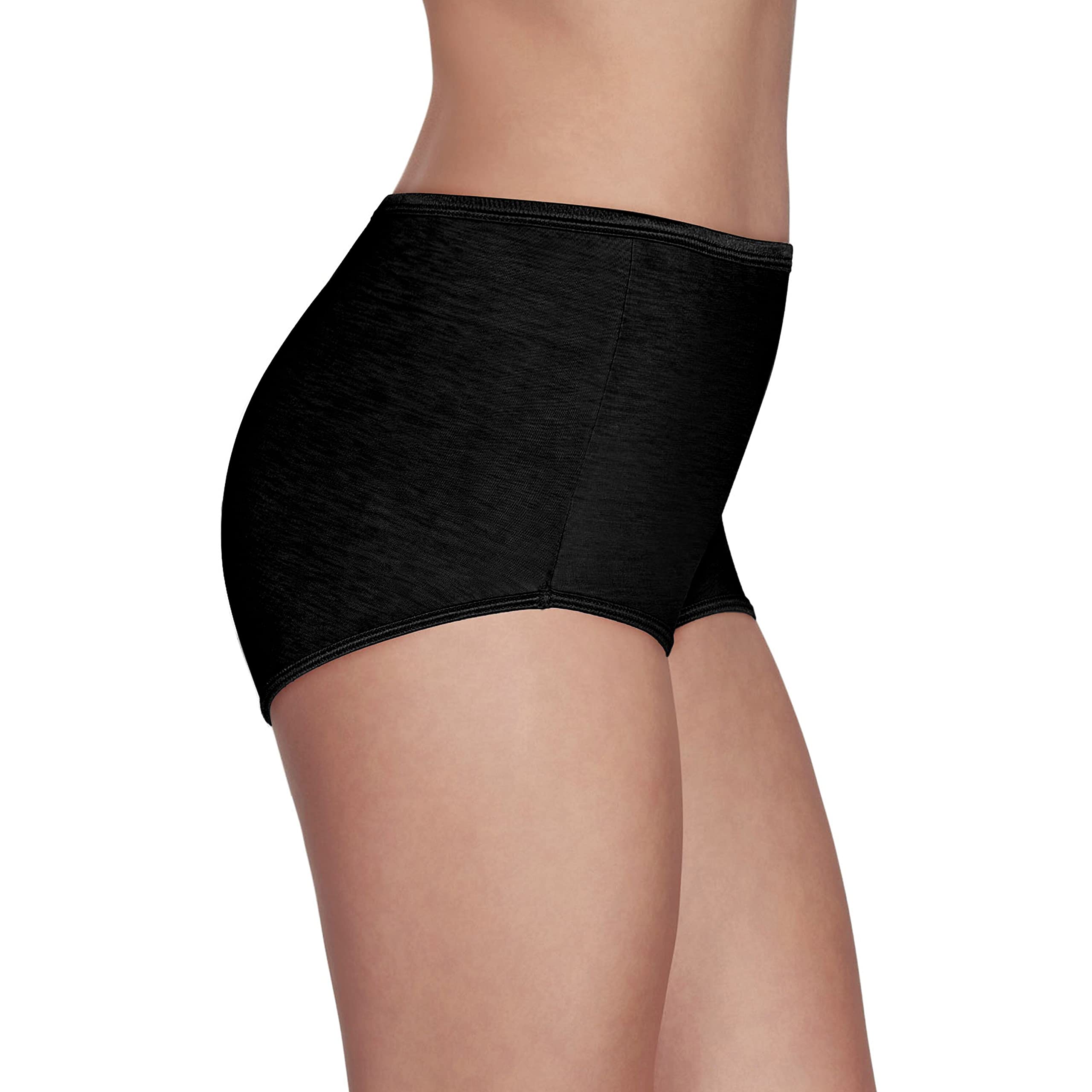 Vanity Fair Women's Illumination Brief Panties - Silky Stretch Underwear with Satin Trim | Comfortable & Sexy for Everyday Wear & Special Occasions