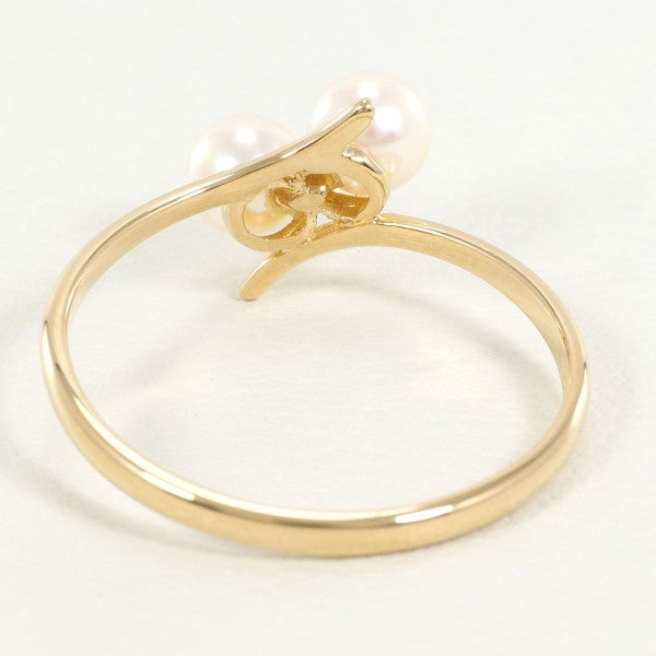 18K Yellow Gold Pearl Ring for Women - Elegant & Timeless Jewelry Gift for Birthday, Anniversary, Wedding & Special Occasions