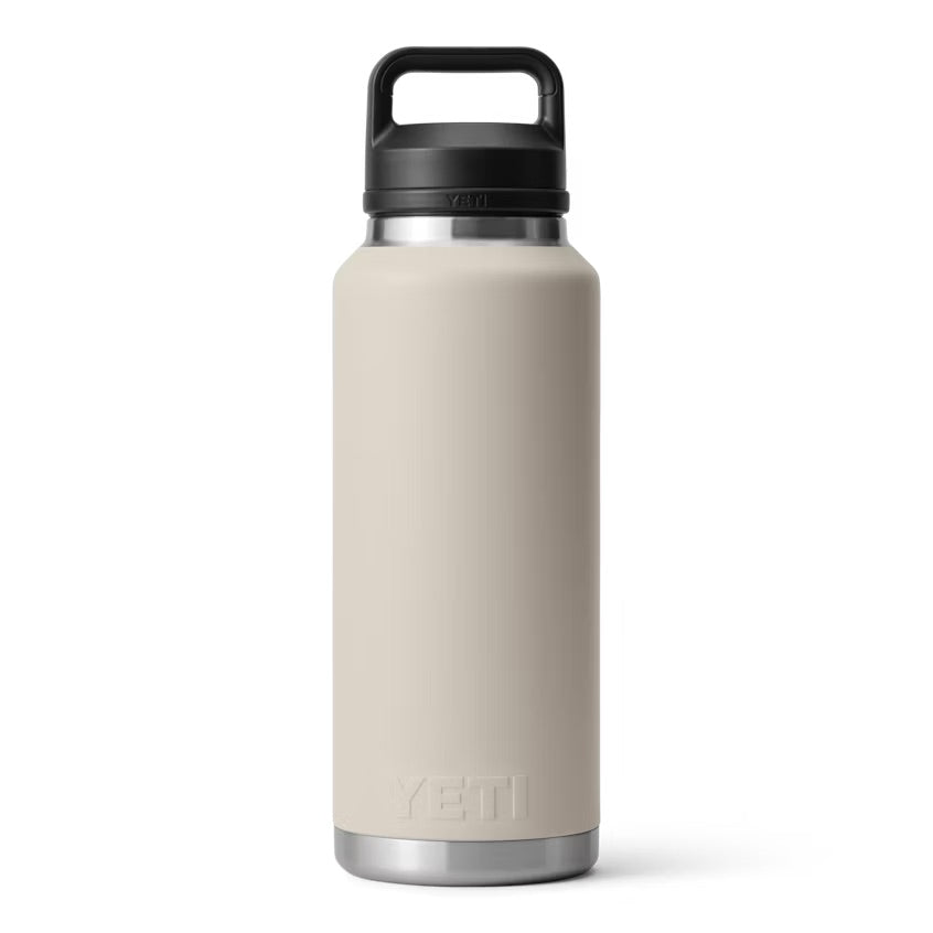 Yeti Rambler 46 oz Stainless Steel Water Bottle with Chug Cap - Insulated, Leakproof, BPA-Free for Outdoor, Gym, Hiking & Travel