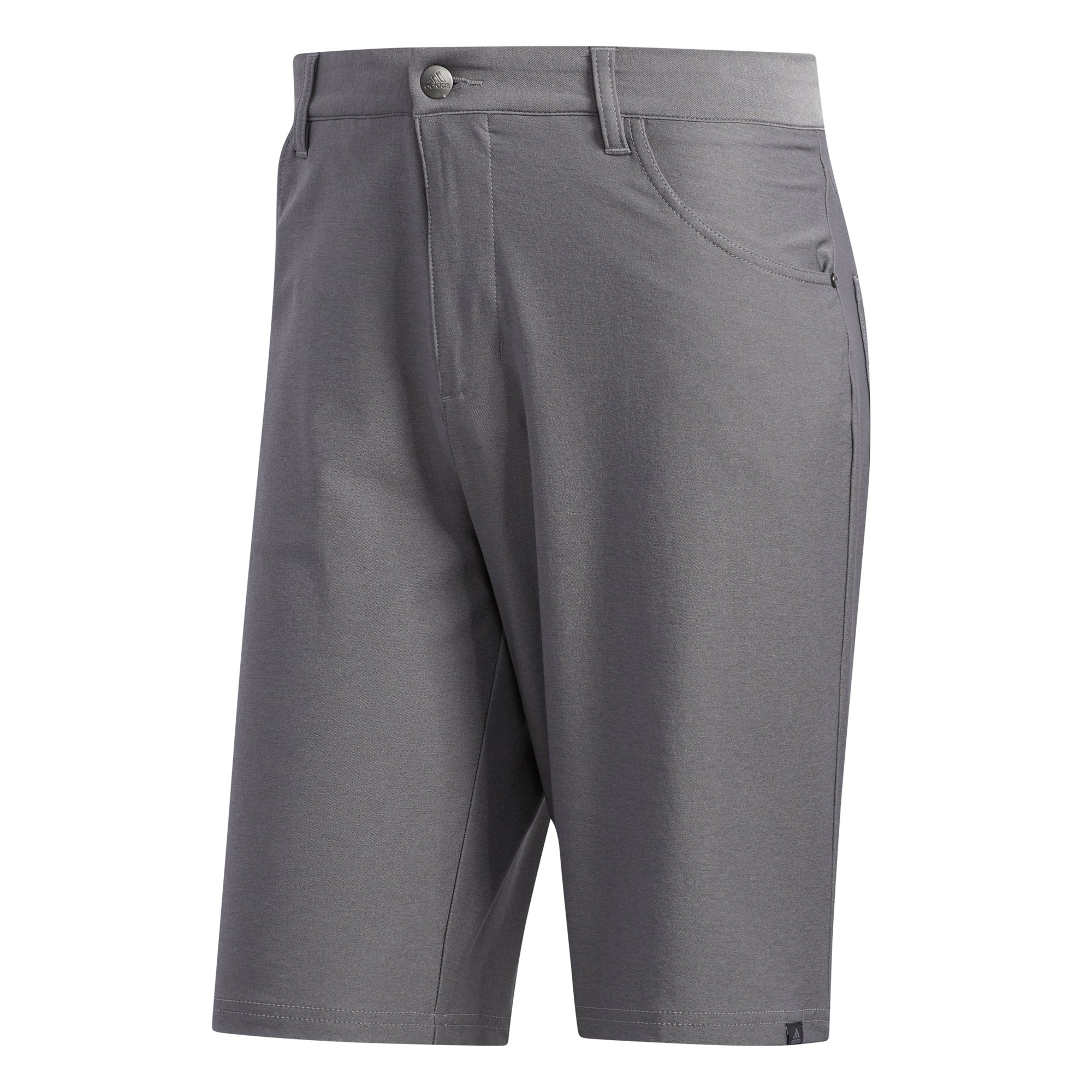 Adidas Ultimate365 Heather Grey Men's Golf Shorts with 5 Pockets - Comfortable & Breathable for Golf, Casual Wear & Outdoor Activities