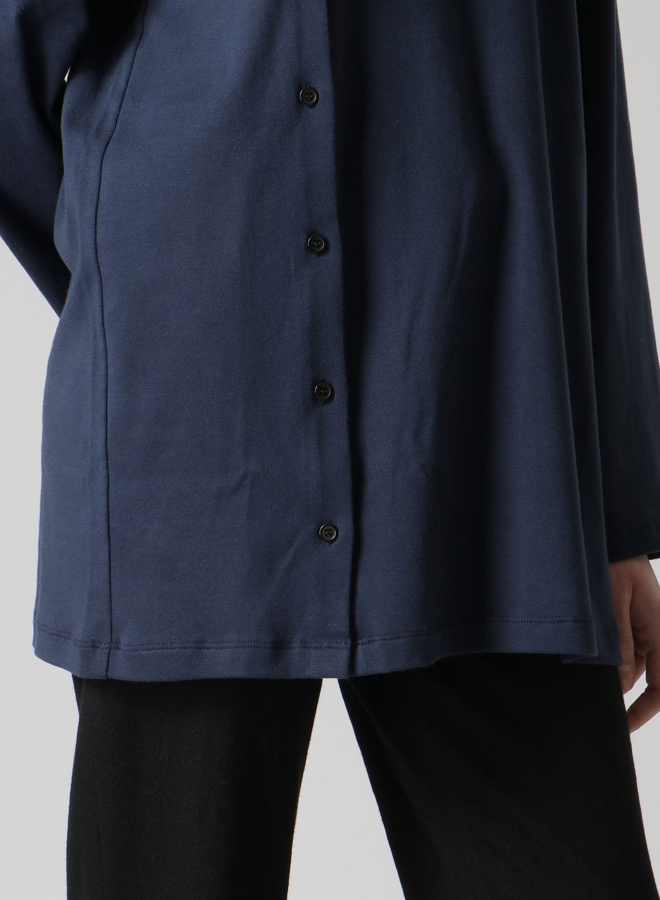 Premium 30s Combed Cotton Long Sleeve T-Shirt with Button-Up Slits - Comfortable Casual Wear for Men & Women - Perfect for Layering, Office, and Everyday Outfits