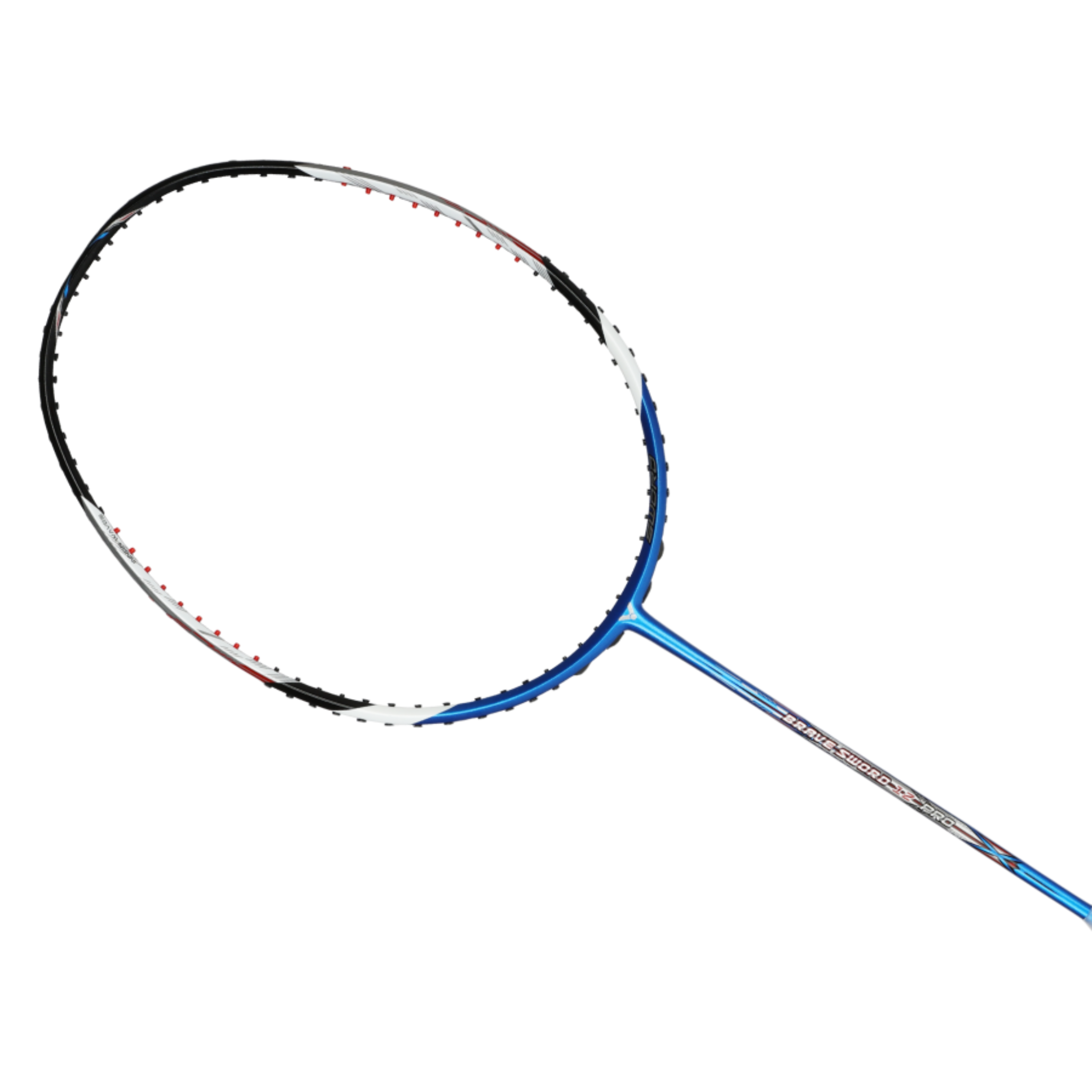Victor Brave Sword 12 Pro Unstrung Badminton Racket - Carbon Fiber Shaft, Lightweight Design [Midnight Blue] BRS 12 PRO - Perfect for Professional Tournaments & Training Sessions