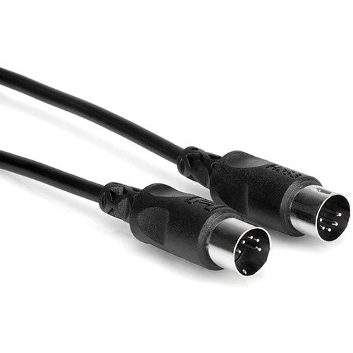 MioXL MIDI Interface with 4x MIDI Cable Male to Male 10ft Bundle - Perfect for Music Production, Live Performances & Studio Recording