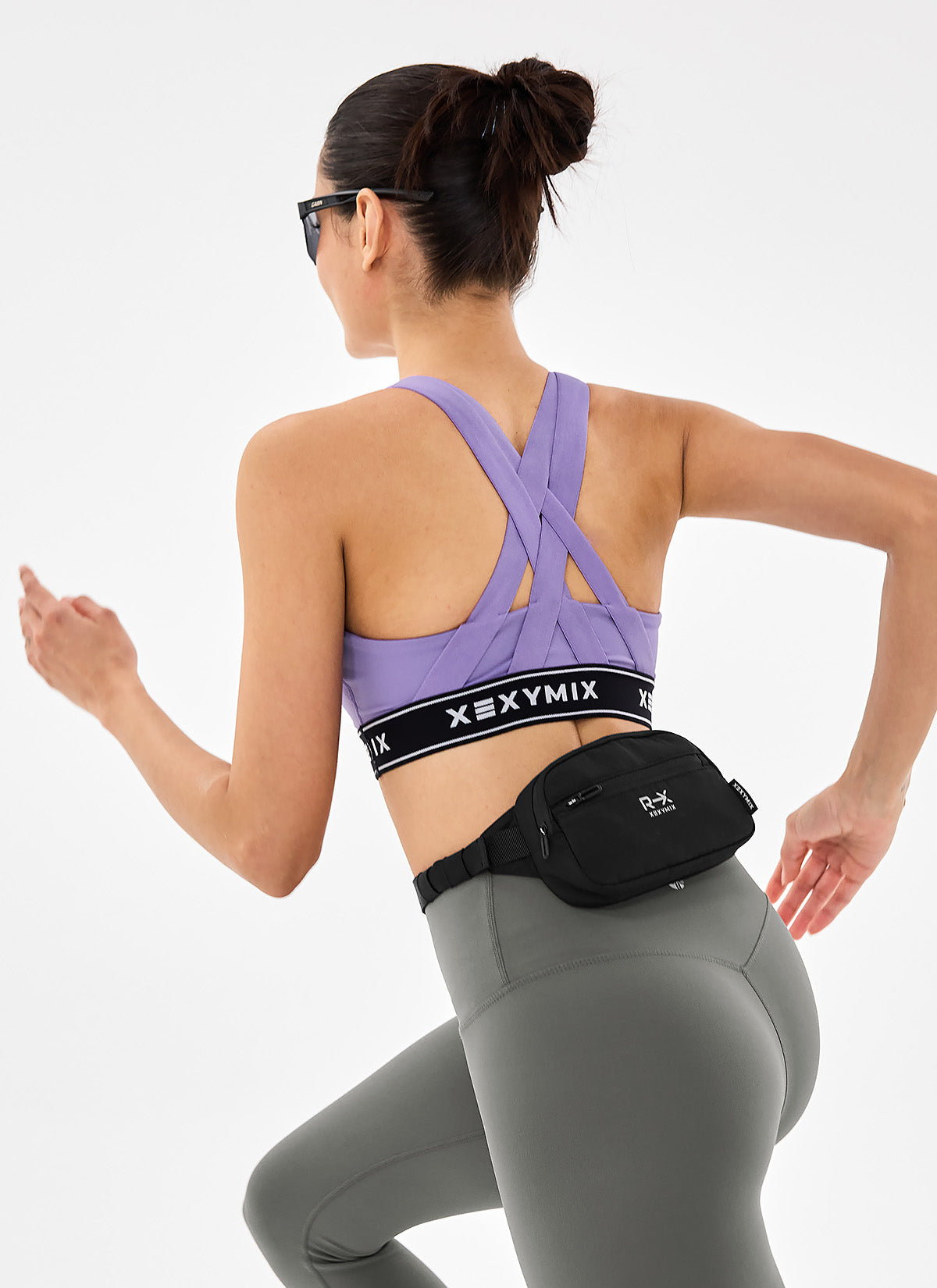 RX Black Label 360N Support Bra Top - High Impact Sports Bra for Women, Yoga, Running & Workout - Comfortable Wireless Support for Active Lifestyles