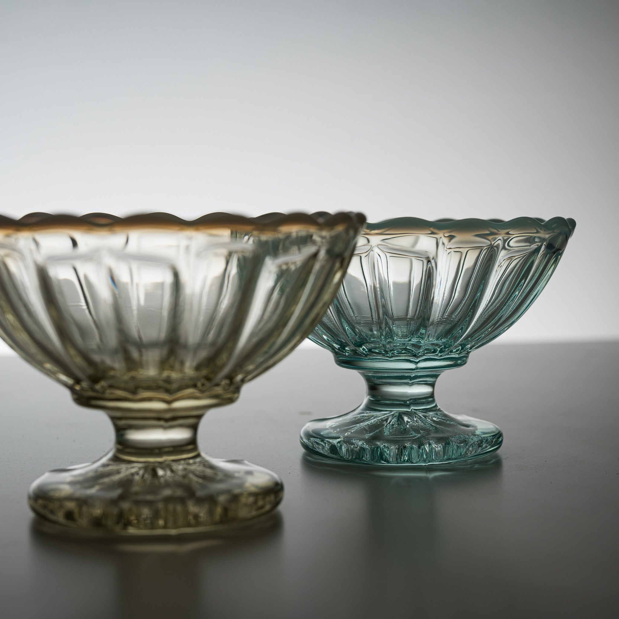 Hirota Glass Snow Flower Frappe Bowl - Japanese Handcrafted Glass Dessert Bowl for Ice Cream, Pudding & Fruit - Perfect for Home Dining & Party Serving