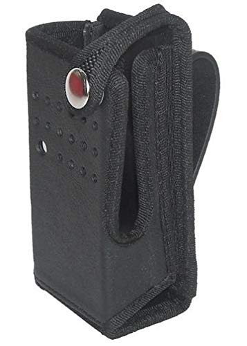 Durable Nylon Carry Case for PMLN5870 Two-Way Radio with Fixed Belt Loop - Protective Holster for Walkie Talkie | Perfect for Construction, Security & Outdoor Adventures