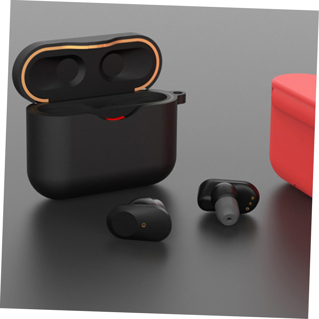 2-Pack Shockproof Earbud Case - Protective Headphone Pouch Cover for AirPods & Wireless Earbuds | Travel, Gym & Daily Storage Solution