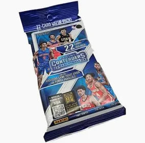 2023-24 Panini Contenders Basketball Trading Cards Value Pack - Collectible NBA Player Cards for Sports Fans & Card Collectors - Perfect for Trading, Gifting, and Displaying