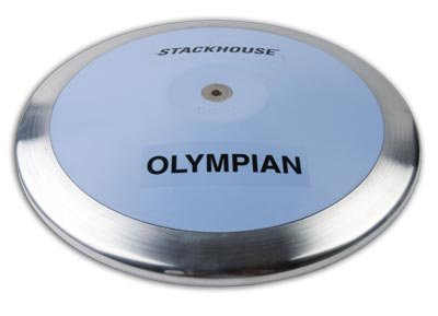 High School Track & Field Discus Throw - 1.6kg Competition Discus for Training & Track Meets | Perfect for Student Athletes & School Sports Events