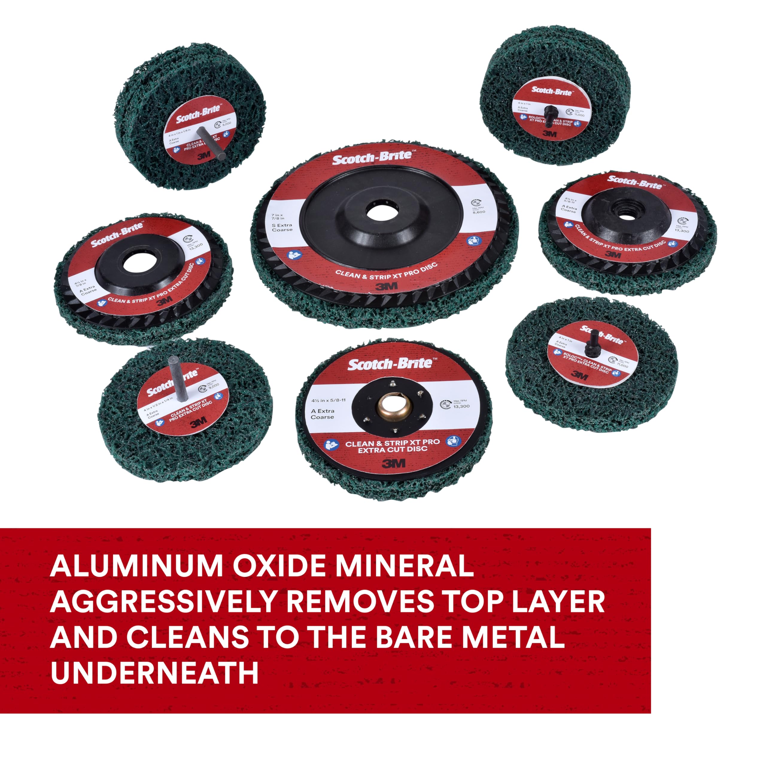 3M Scotch-Brite Clean and Strip XT Pro Extra Cut Disc - 7