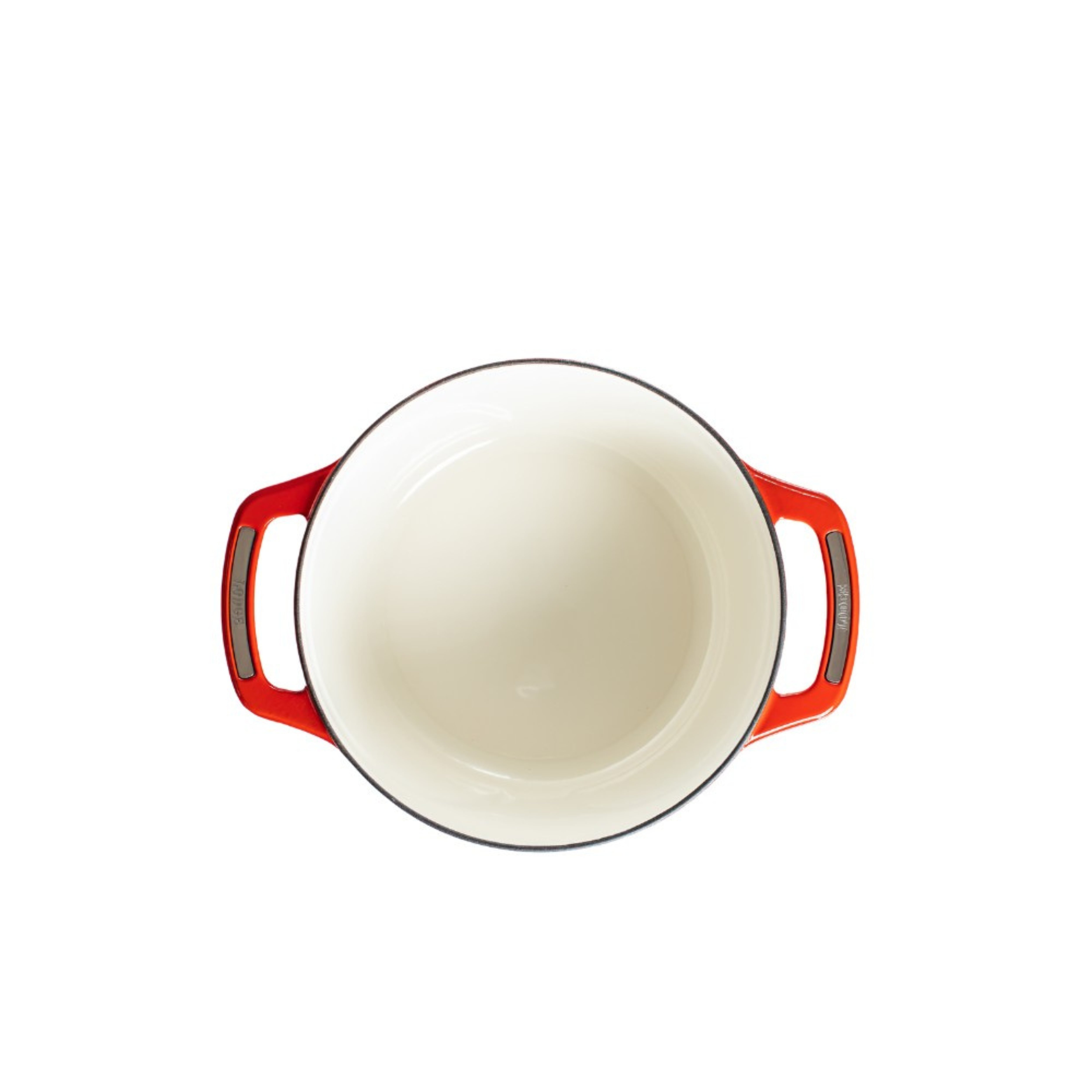 Premium 4.25L Enamel Dutch Oven with Cherry Red Finish - Perfect for Baking, Braising & Slow Cooking - USA Made Cast Iron Cookware for Home Chefs