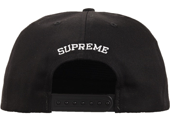 Supreme Futura Logo 5-Panel Snapback Hat - White Adjustable Streetwear Cap for Men & Women | Perfect for Skateboarding, Hip-Hop Fashion & Urban Street Style
