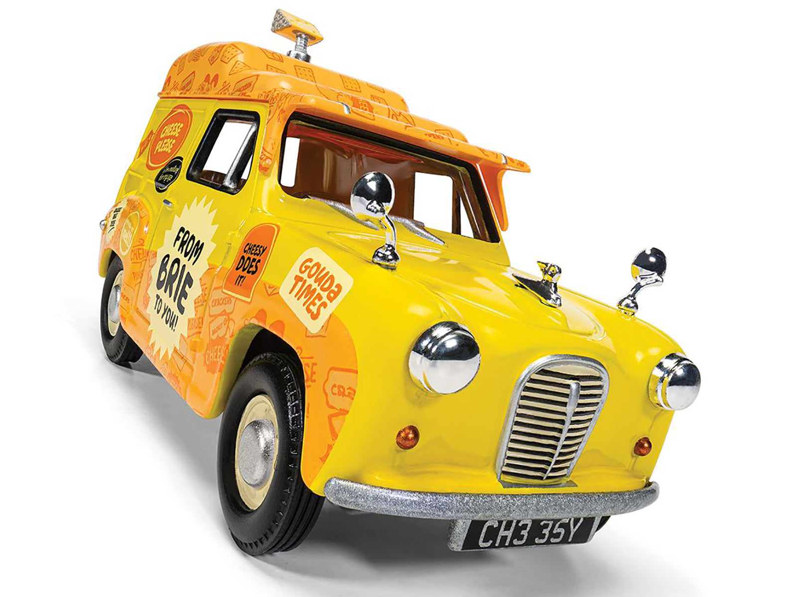 Wallace & Gromit Austin A35 Van Diecast Model Car Set - 3 Piece Collectible Toy Vehicles by Corgi | Perfect for Display, Gifts & Movie Fans Collection