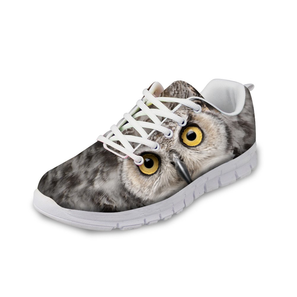 Chaqlin Women's 3D Cat Face Printed Fashion Sneakers - Casual Running Shoes for Walking, Gym & Everyday Wear