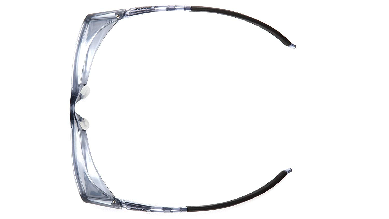 Pyramex Emerge Plus Safety Glasses with Clear +2.0 Full Reading Lens & Gray Frame - ANSI Z87.1 Certified Protective Eyewear for Construction, Woodworking, and DIY Projects