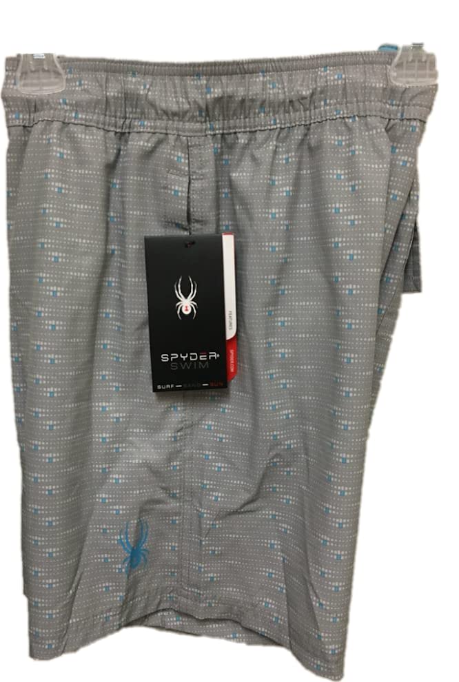 Spyder Men's Quick-Dry Stretch 7-inch Board Swim Trunks with UPF 50+ Sun Protection, Pockets & Mesh Liner - Perfect for Swimming, Beach, Gym & Water Sports