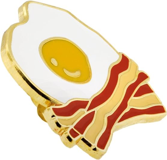 Vintage Food-Themed Enamel Lapel Pins - Collectible Badges for Chefs, Bakers & Food Lovers - Perfect for Jackets, Hats, Bags & Aprons