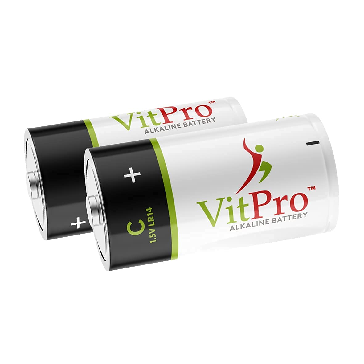 High-Performance C Alkaline Batteries 1.5V - 6 Pack Long-Lasting Power for Flashlights, Toys & Electronics - All-Purpose Everyday Use Batteries