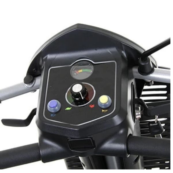 EV Rider CityRider 4-Wheel Mobility Scooter for Adults - Lightweight Electric Scooter with Comfortable Seat & Long Battery Life - Ideal for Shopping, Travel & Outdoor Activities