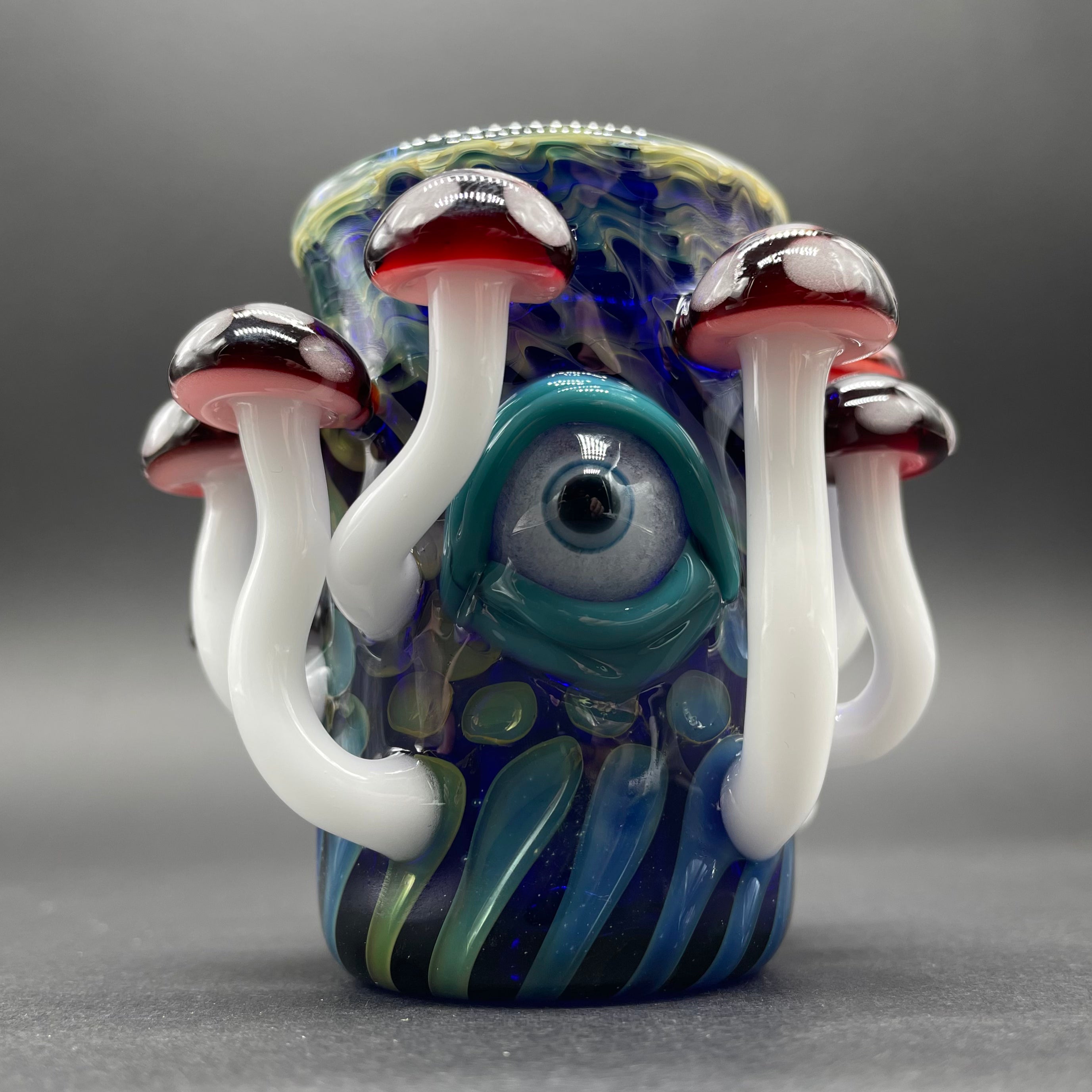Funny Red Mushroom Shot Glass Set - Unique Novelty Drinking Cups for Parties, Gifts & Home Bar Decor - Perfect for Halloween, Themed Events & Collectibles