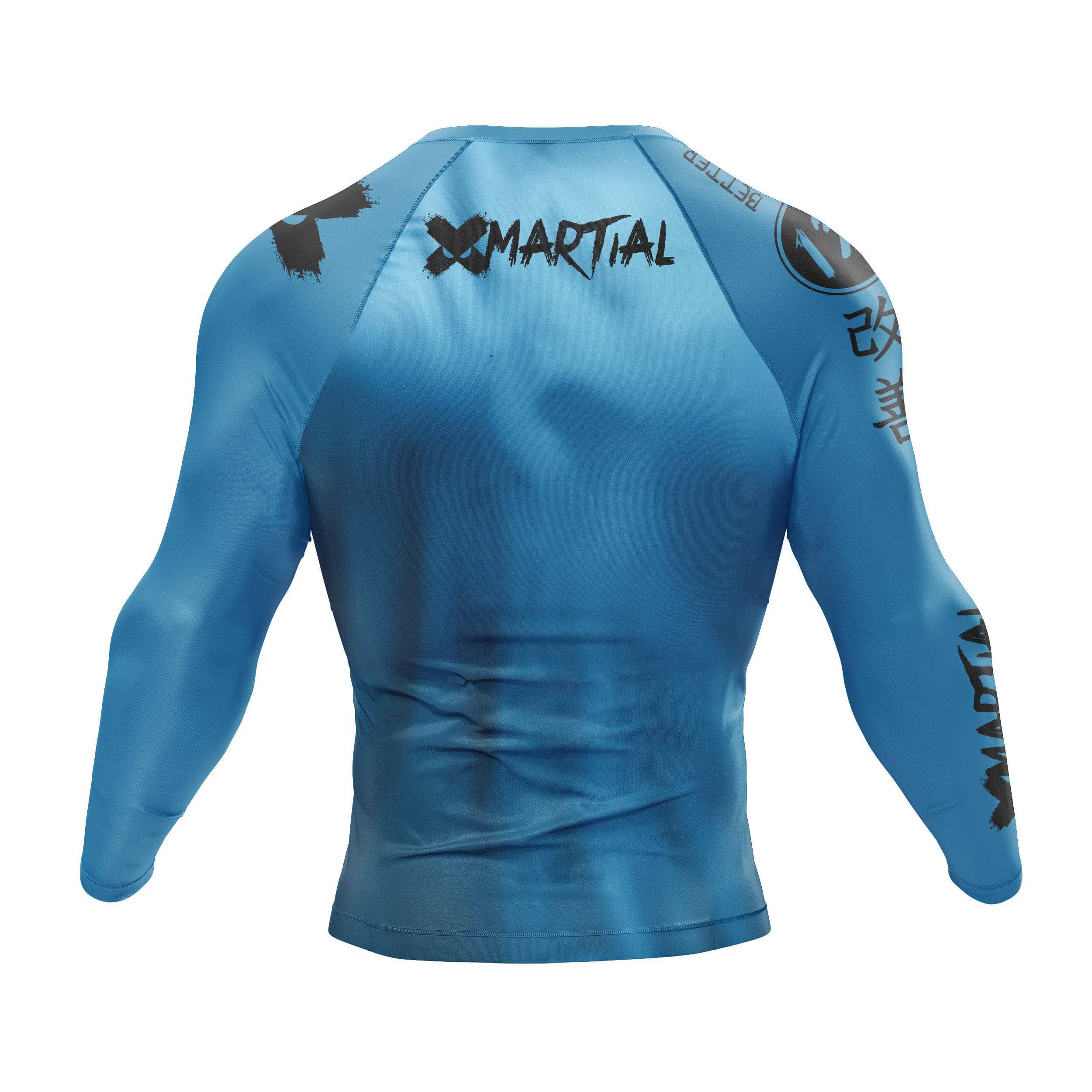Medic Fighter BJJ Rash Guard - Compression Shirt for Brazilian Jiu-Jitsu, MMA & Grappling - Moisture Wicking & UV Protection - Perfect for Training, Competition & Fitness Workouts