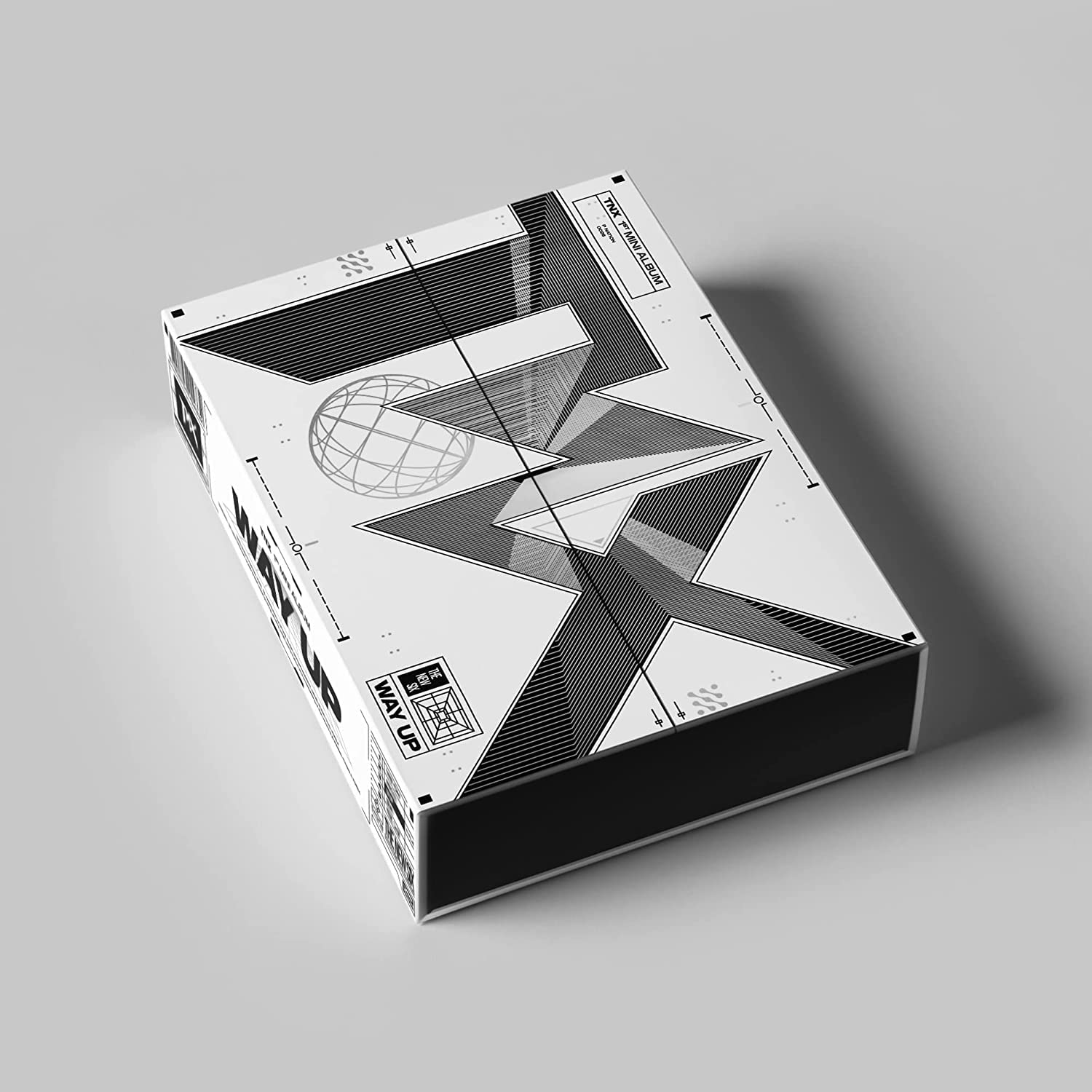 TNX - Way UP (1st Mini Album) with Exclusive Korean Culture Gift Set (Decorative Stickers & Photocards) | Perfect for K-Pop Fans, Album Collectors & Korean Culture Enthusiasts
