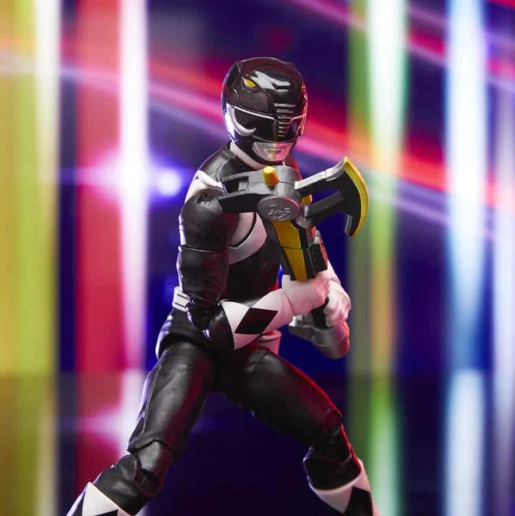 Mighty Morphin Power Rangers Lightning Collection Remastered Black Ranger Action Figure - Collectible Toy for Fans, Display & Play | Perfect for Home Decor, Gifts & Role-Playing Scenes