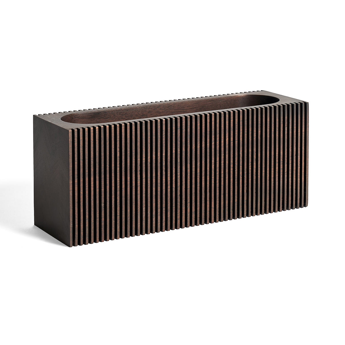 Ethnicraft Beirut Modern Wooden Side Table - Handcrafted Solid Oak Nightstand for Living Room, Bedroom & Office - Stylish End Table with Minimalist Design