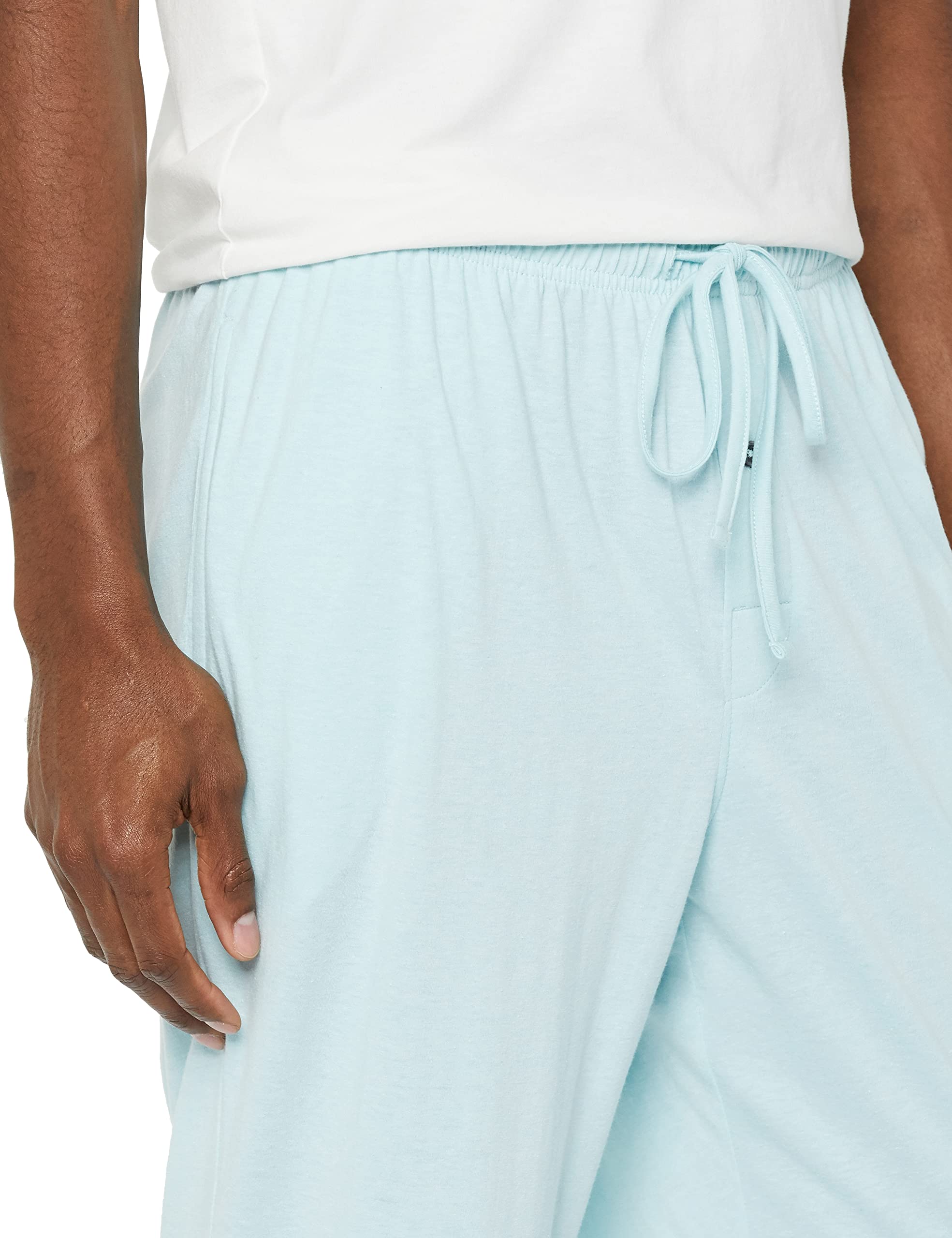 Amazon Essentials Men's Cotton Knit Pajama Pants - Soft & Breathable Sleepwear for Lounge & Relaxation at Home