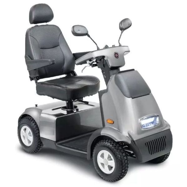 AFIKIM Afiscooter C4 4-Wheel Mobility Scooter for Adults - Heavy Duty Electric Scooter for Outdoor & Indoor Use - Ideal for Shopping, Travel & Daily Commuting