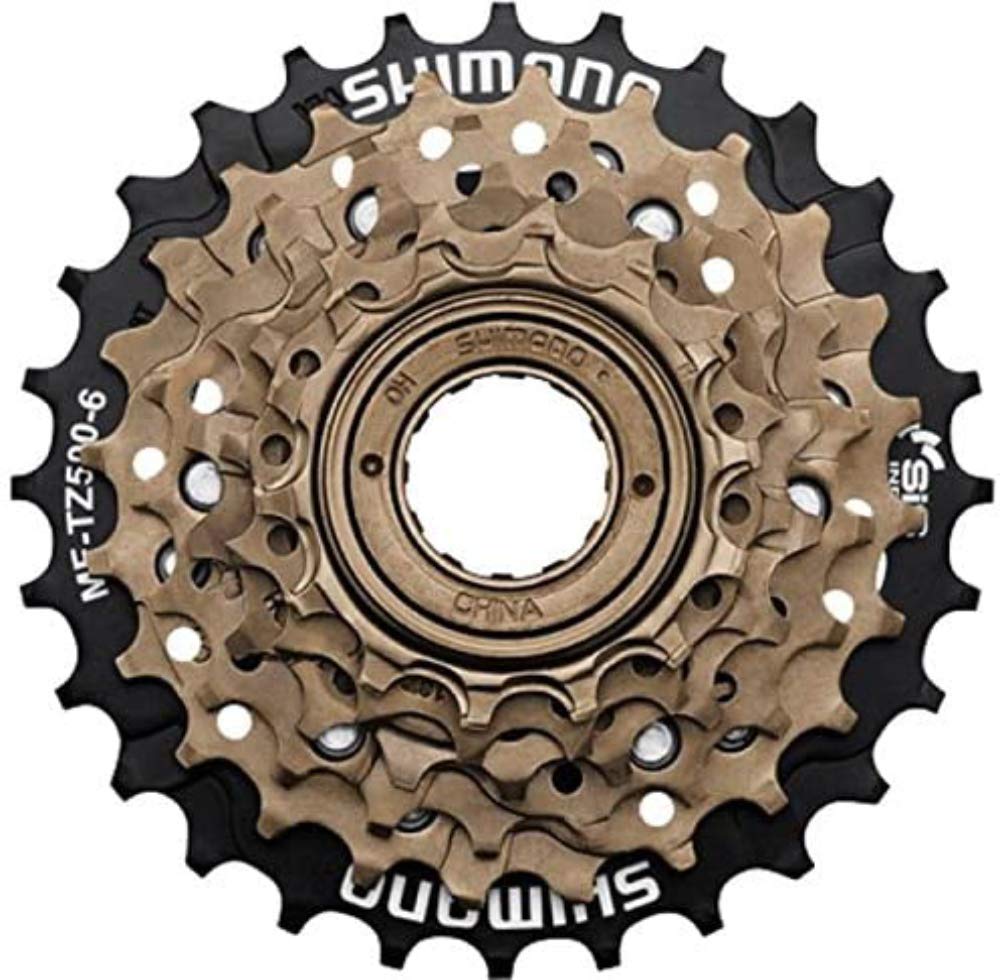 Shimano Unisex MFTZ5006428 Bike Cassette - 14-28 Teeth Standard Bike Parts for Smooth Gear Shifting | Ideal for Road Bikes, Mountain Bikes & Commuting