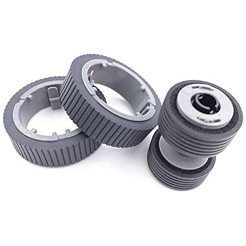 MADOC Replacement Pickup Roller & Brake Roller Consumables for Fujitsu Fi-7160 & Fi-7260 Scanners - Compatible with Pa03670-0001 & Pa03670-0002 - Ideal for Office Document Scanning & Maintenance