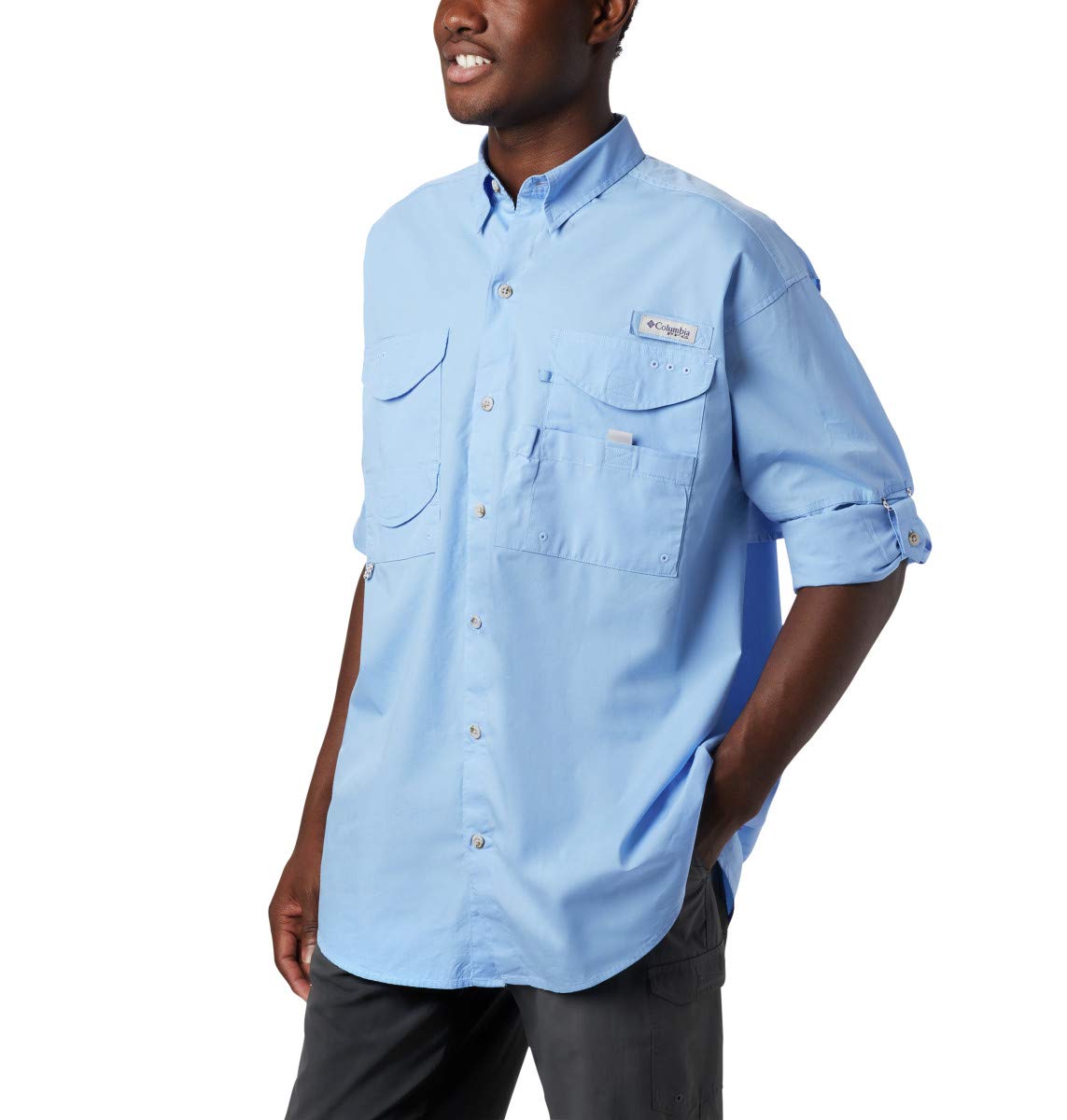 Columbia Men's Bonehead Long Sleeve Shirt - UPF 50+ Sun Protection, Moisture-Wicking & Breathable for Hiking, Camping & Outdoor Adventures