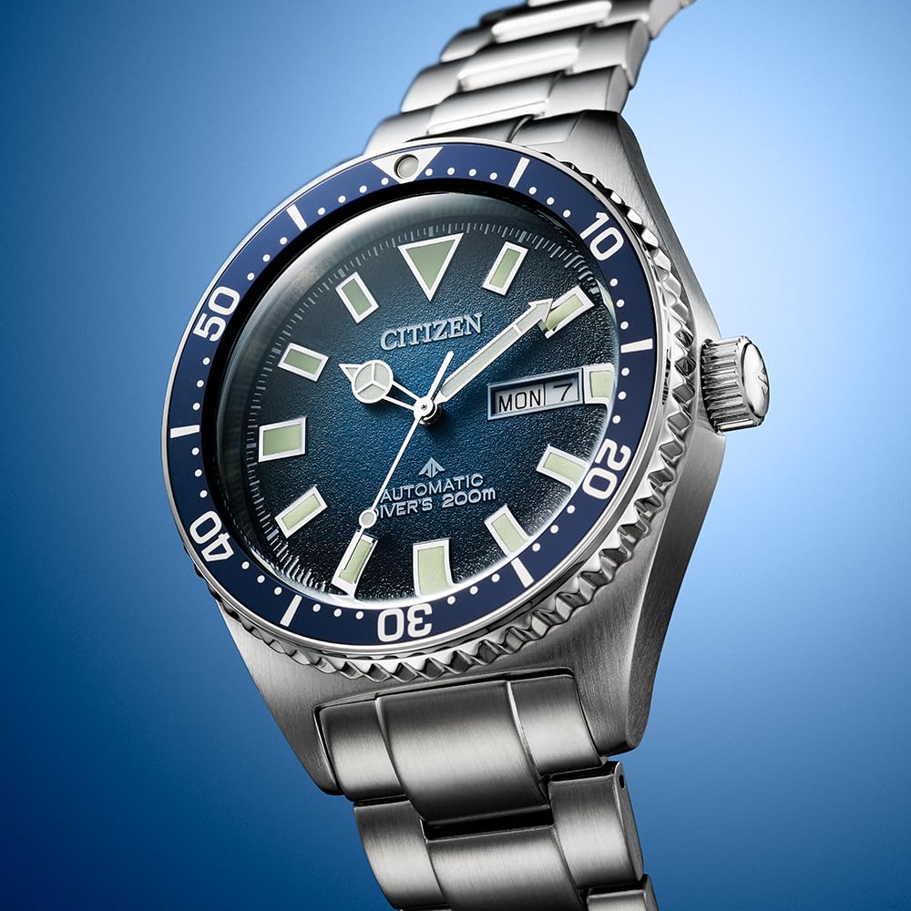 CITIZEN 32025925 Men's Automatic Analog Watch - Stainless Steel, Water Resistant, Date Display - Perfect for Business, Casual & Formal Wear