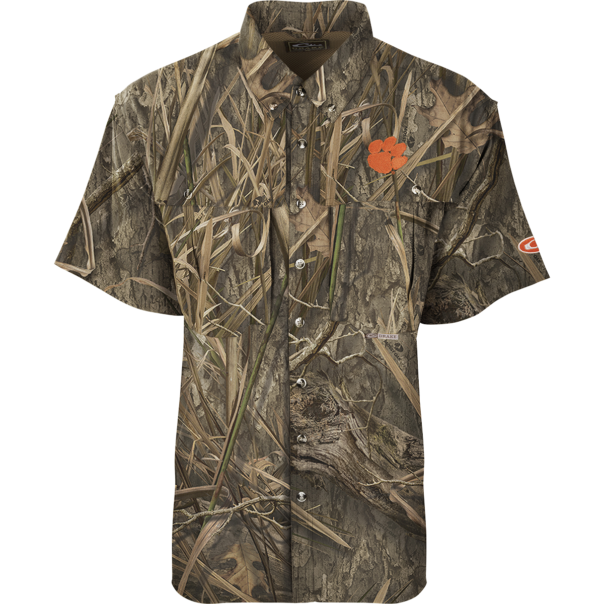 Clemson S/S Flyweight Wingshooter Hunting Jacket - Lightweight Water-Resistant Camo Hunting Coat for Men - Perfect for Upland Bird Hunting & Outdoor Adventures