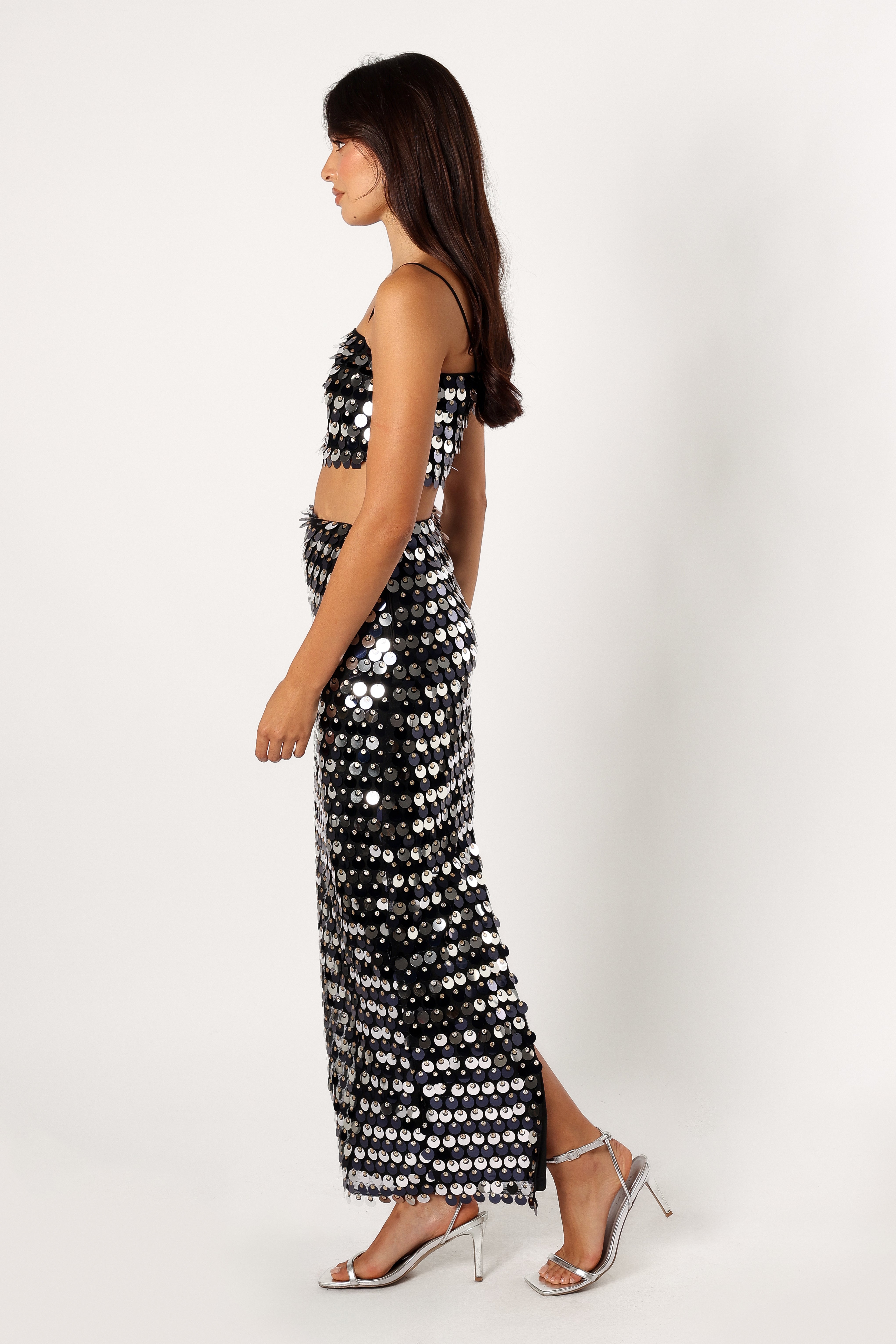 Cortez Maxi Skirt for Women - Black Flowy Long Skirt | Boho Chic, Casual & Formal Wear | Perfect for Beach, Office & Special Occasions