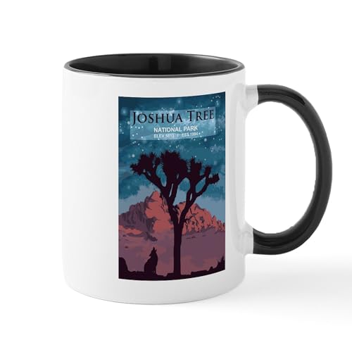 White/Black Inside - Joshua Tree Mugs