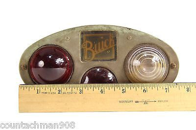 Vintage 1920s Buick Tail Light Type C - Rare Antique Car Part for Classic Auto Restoration & Collectors - Perfect for Show Cars & Automotive Displays