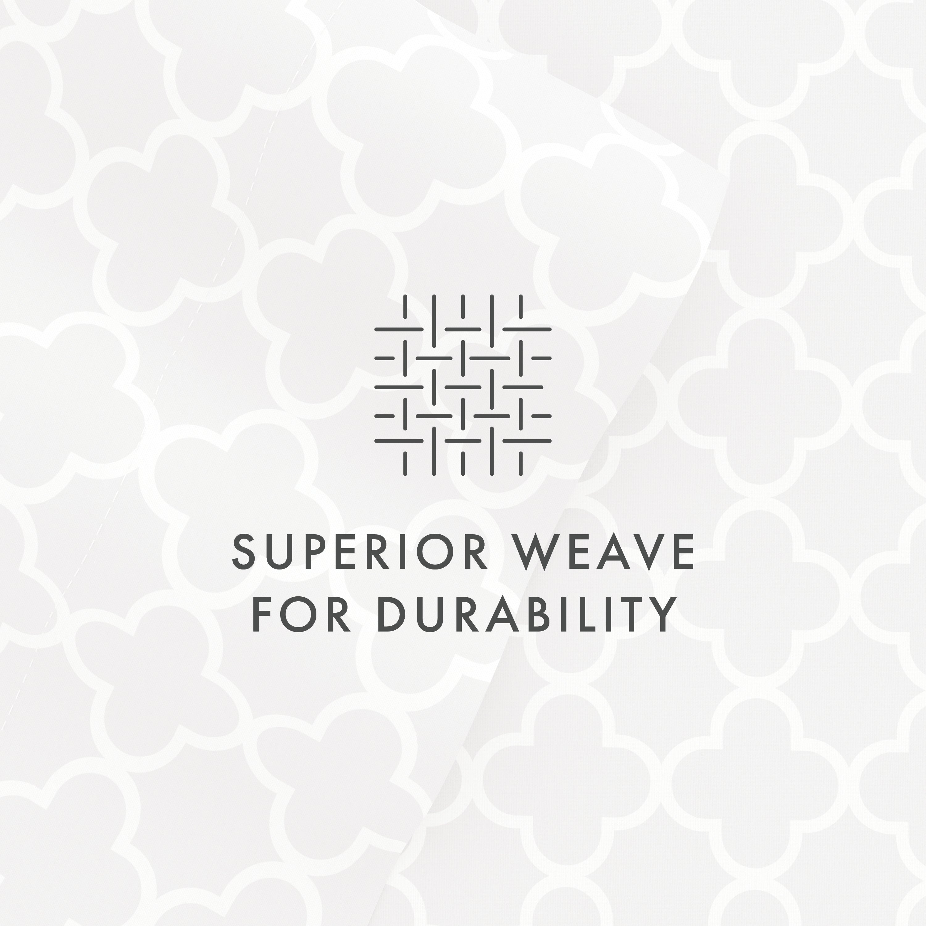 Quatrefoil Pattern 4-Piece Queen Size Sheet Set - Soft Breathable Bedding for Comfortable Sleep - Perfect for Master Bedroom, Guest Room & Dorm