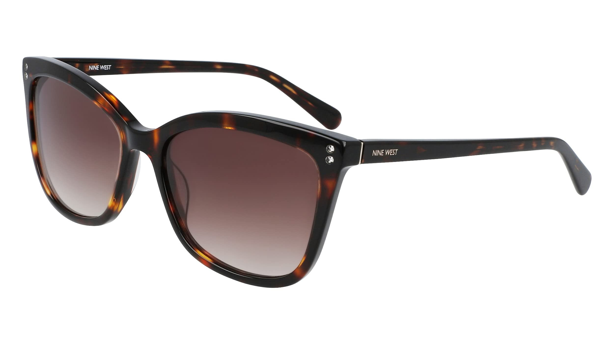 Nine West NW 650 S 237 Polarized Sunglasses - Dark Tortoise Frame with UV Protection - Perfect for Driving, Beach & Outdoor Activities