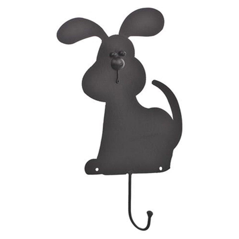Ganz Pet Leash Iron Wall Hook 13 x 8 Inch - Heavy Duty Dog Leash Holder for Wall Mounting - Perfect for Entryway, Garage, or Backyard Dog Accessories Organization