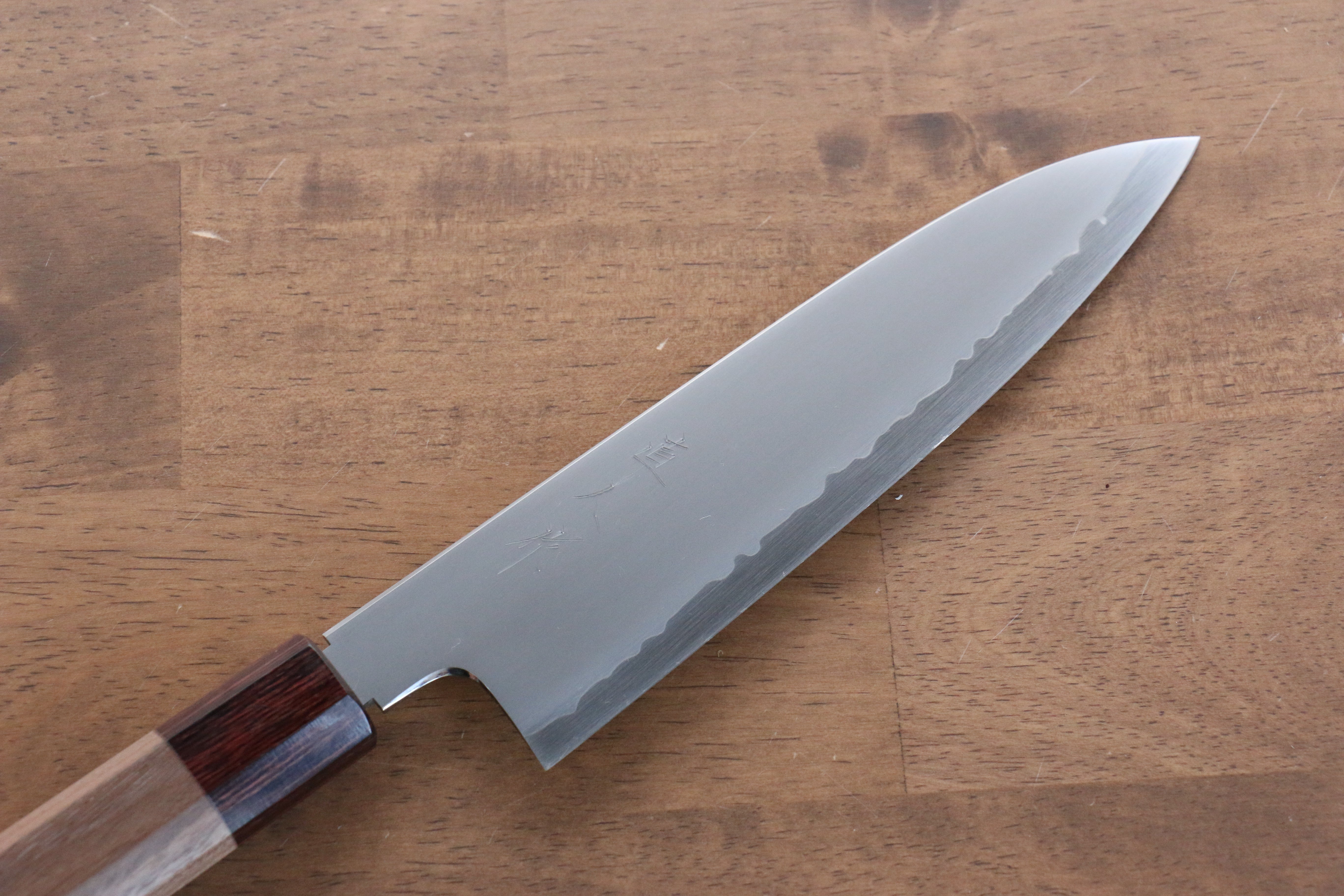 Premium SG2 Gyuto 180mm Japanese Chef Knife with Walnut Handle - Perfect for Sushi, Meat Slicing & Precision Kitchen Tasks