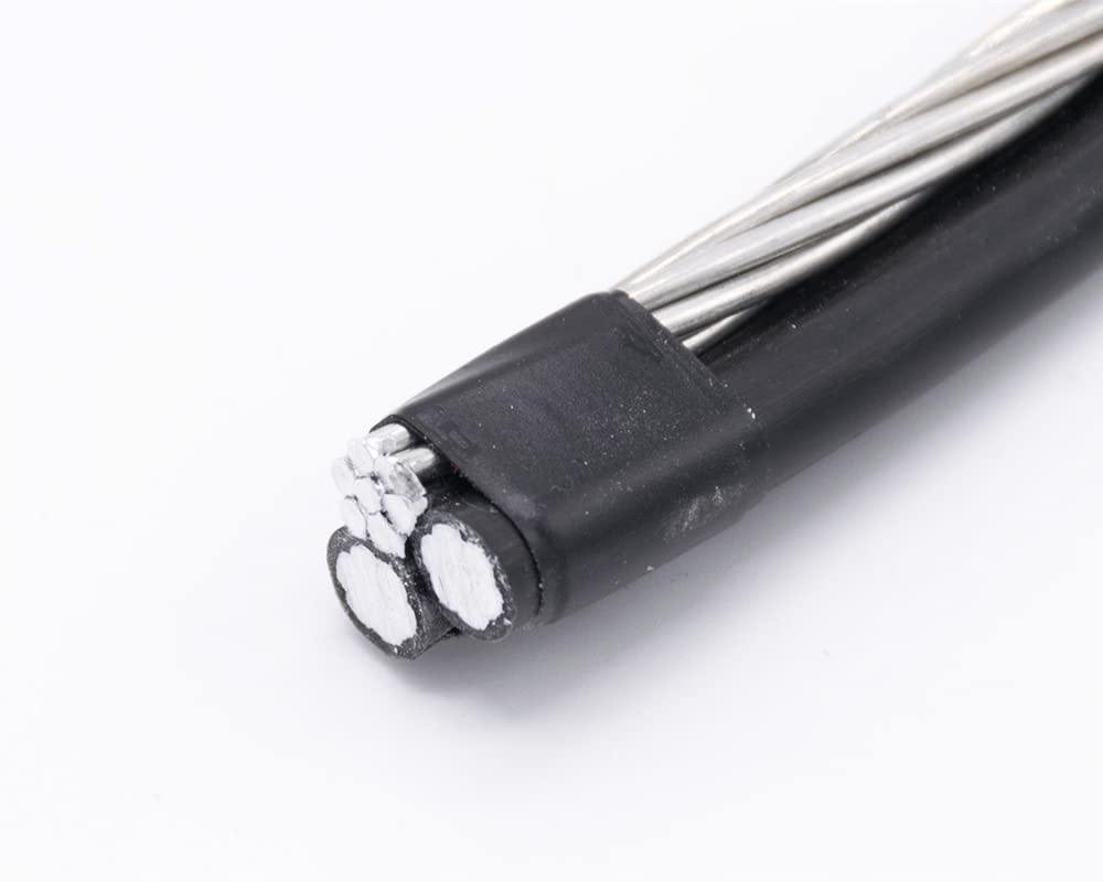 300' Aluminum 6-6-6 Triplex Overhead Service Drop Cable - Nassau Electrical Supply - Ideal for Residential & Commercial Power Distribution