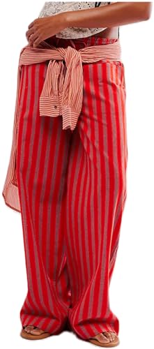 Red Pink Striped