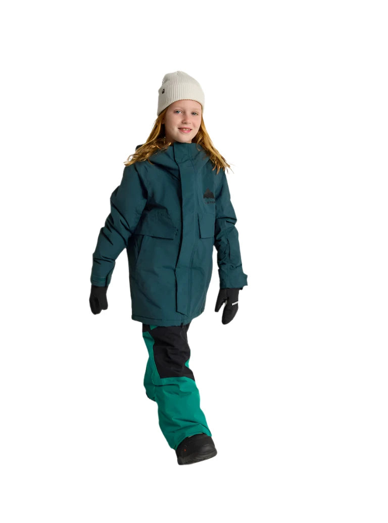 Burton Junior's Ascutney 2L Insulated Jacket 2025 - Waterproof Snow Jacket for Kids & Teens - Warm Winter Coat for Skiing, Snowboarding & Outdoor Activities