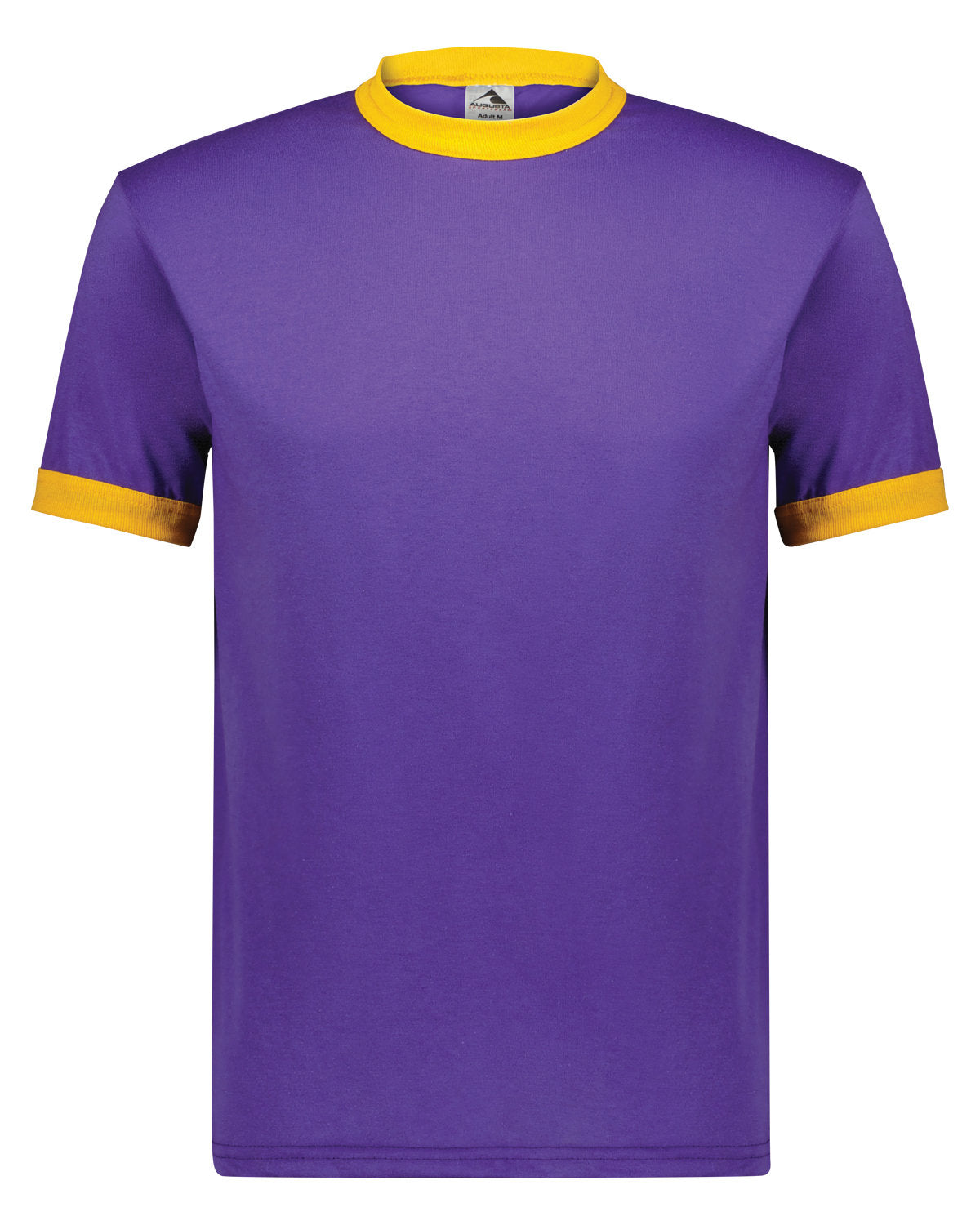 Augusta Sportswear 710 Adult Ringer T-Shirt - Classic Cotton Tee for Men & Women - Perfect for Sports, Casual Wear & Team Uniforms
