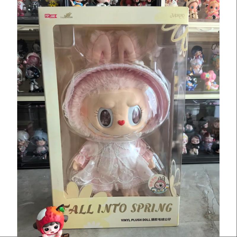 Labubu MOKOKO FALL INTO SPRING Limited Edition Vinyl Plush Doll - Cute Collectible Toy for Anime Fans, Home Decor & Gift for Kawaii Lovers