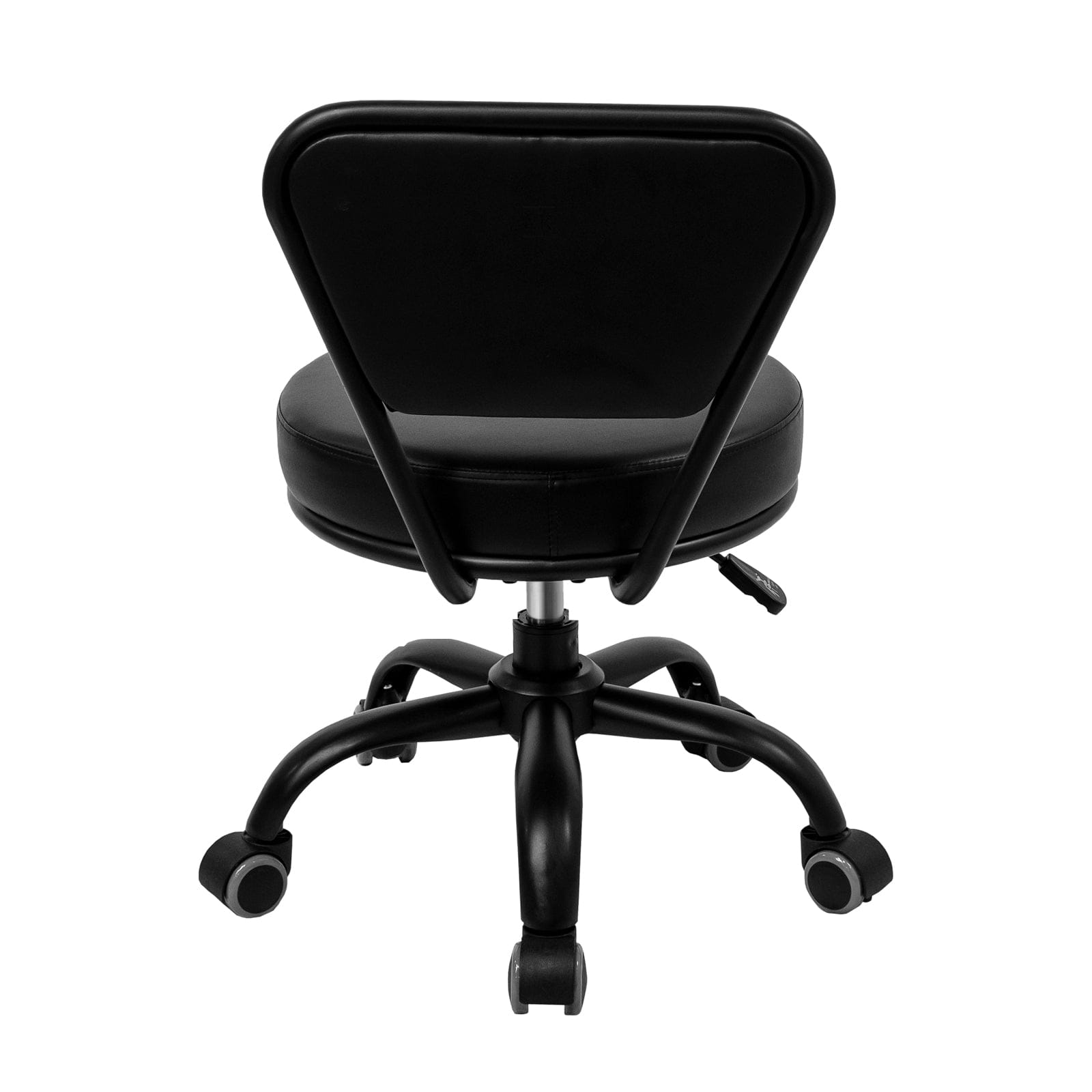 Premium Dayton Salon Pedicure Technician Stool - Adjustable Hydraulic Swivel Stool for Spa & Nail Technicians - Ergonomic Beauty Salon Chair for Manicures, Pedicures & Massage Therapy