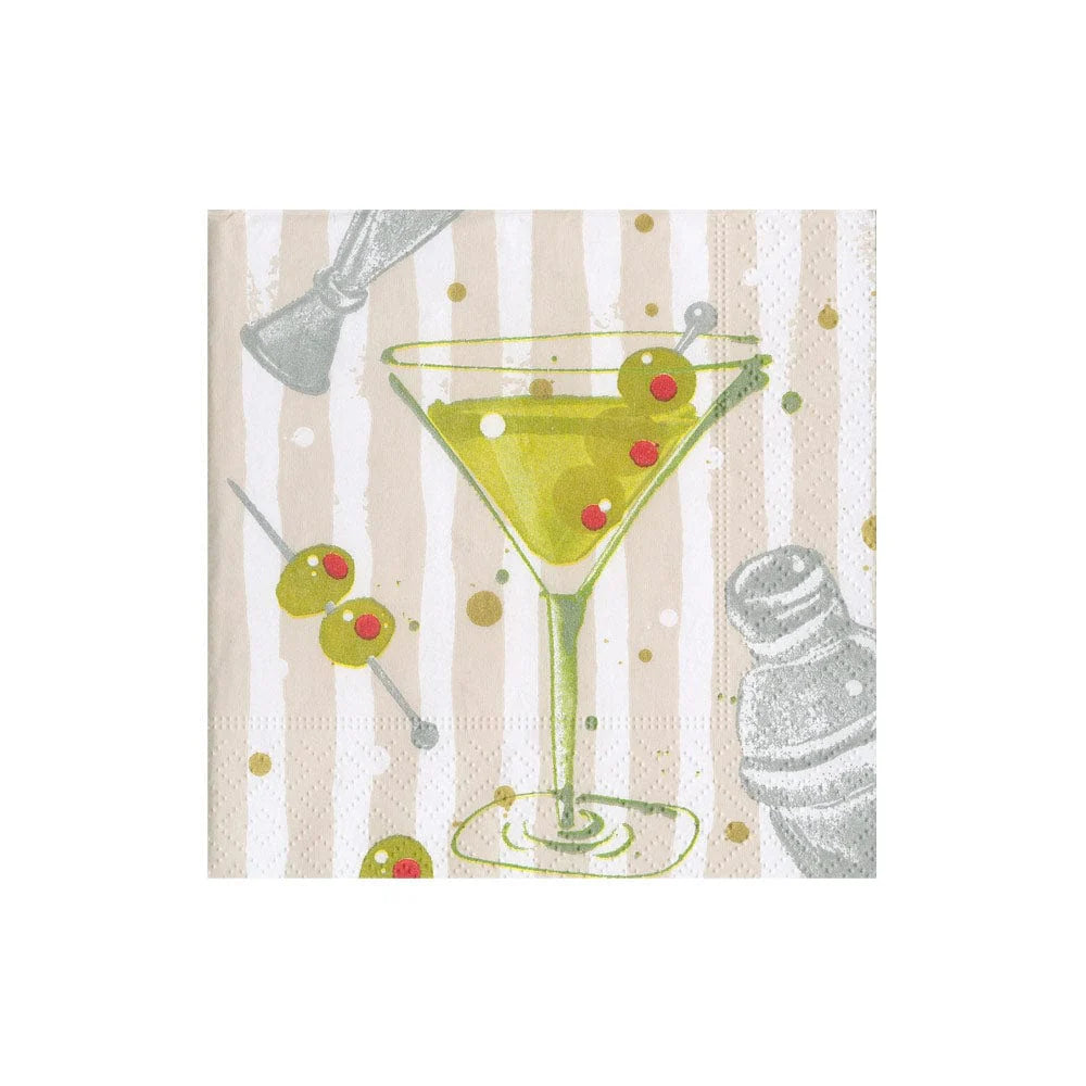 Speakeasy Cocktail Napkins - Premium Bar Napkins for Whiskey, Bourbon & Cocktail Parties - Perfect for Home Bars, Weddings & Entertaining